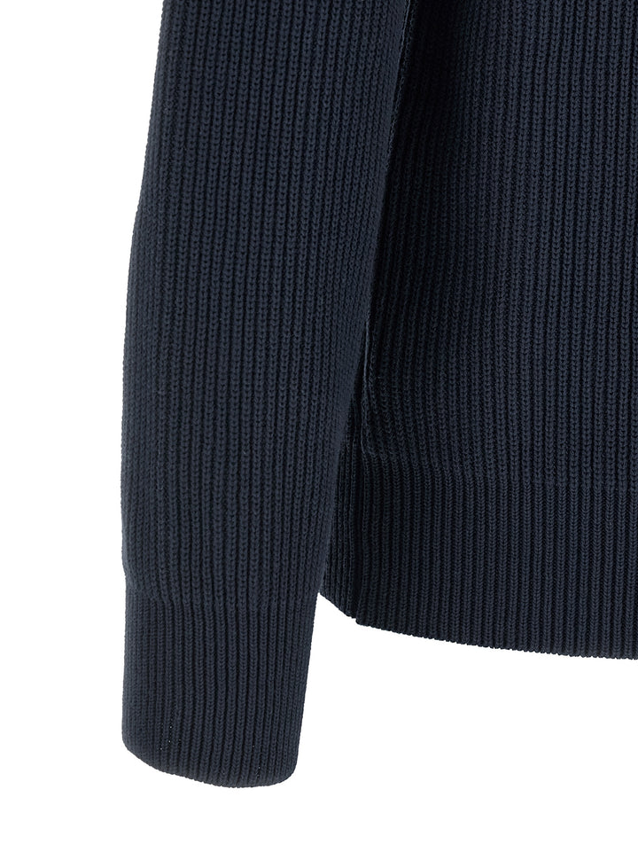 Riviera Project Polo Sweater Sweaters and Cardigans - Blue | 8acfd01b8e99225ea1ca47bc6f61fc56044a7484