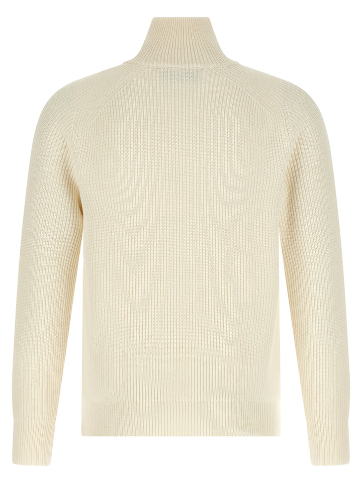 Riviera Project Zip Sweater Sweaters and Cardigans - White | ad847c1eb8c8ab903543317ae19caa18331eba68