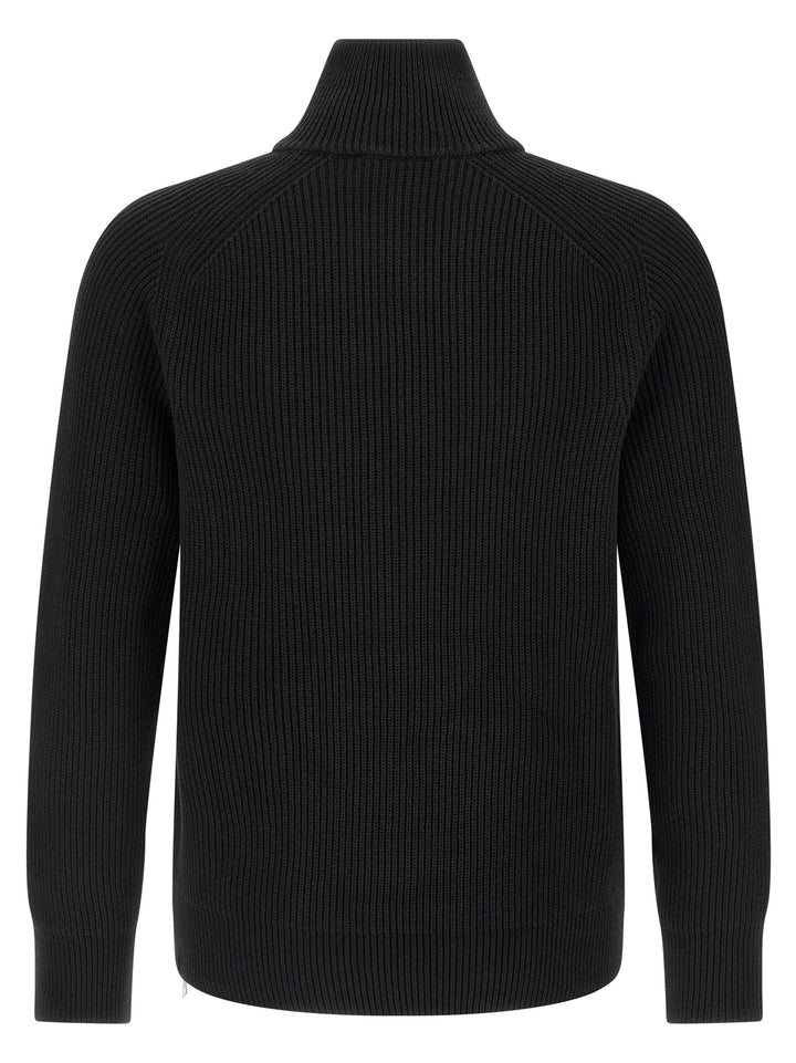 Riviera Project Zip Sweater Sweaters and Cardigans - Black | 4fefbd7b9184bd90b94a2bdb0b8ff3f3f0dacfec