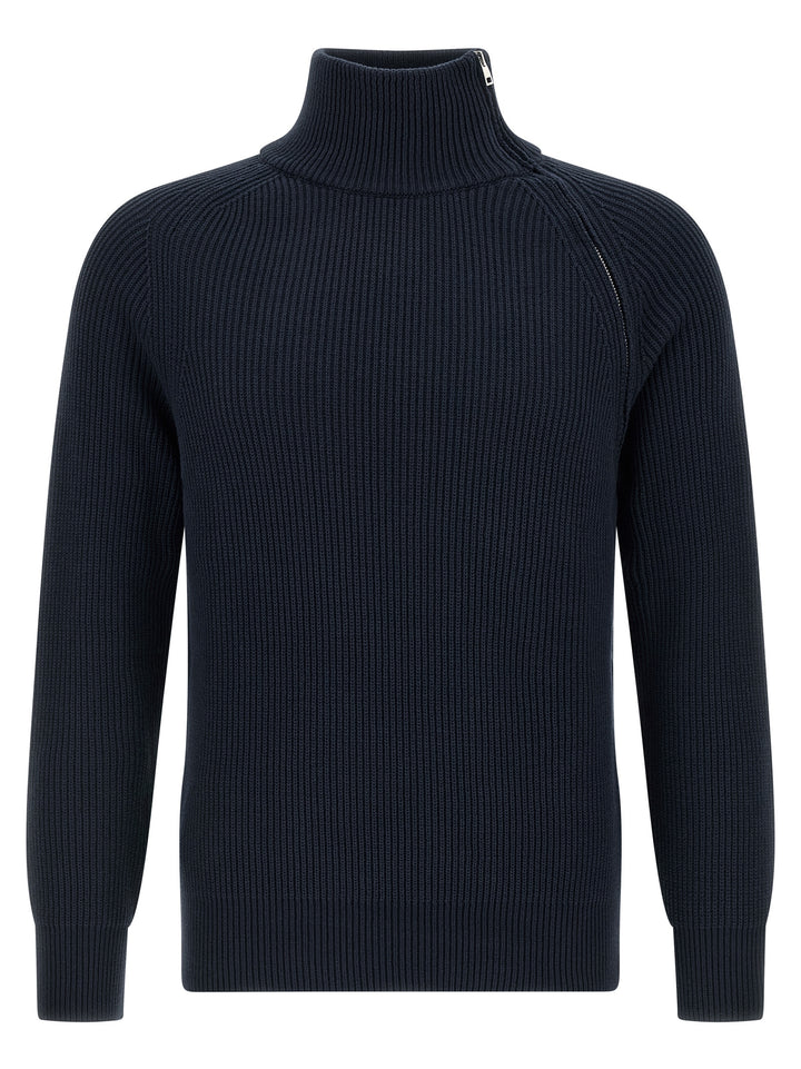 Riviera Project Zip Sweater Sweaters and Cardigans - Blue | ecb72da20a6d211ec673cbf5647122d1a258ff6a
