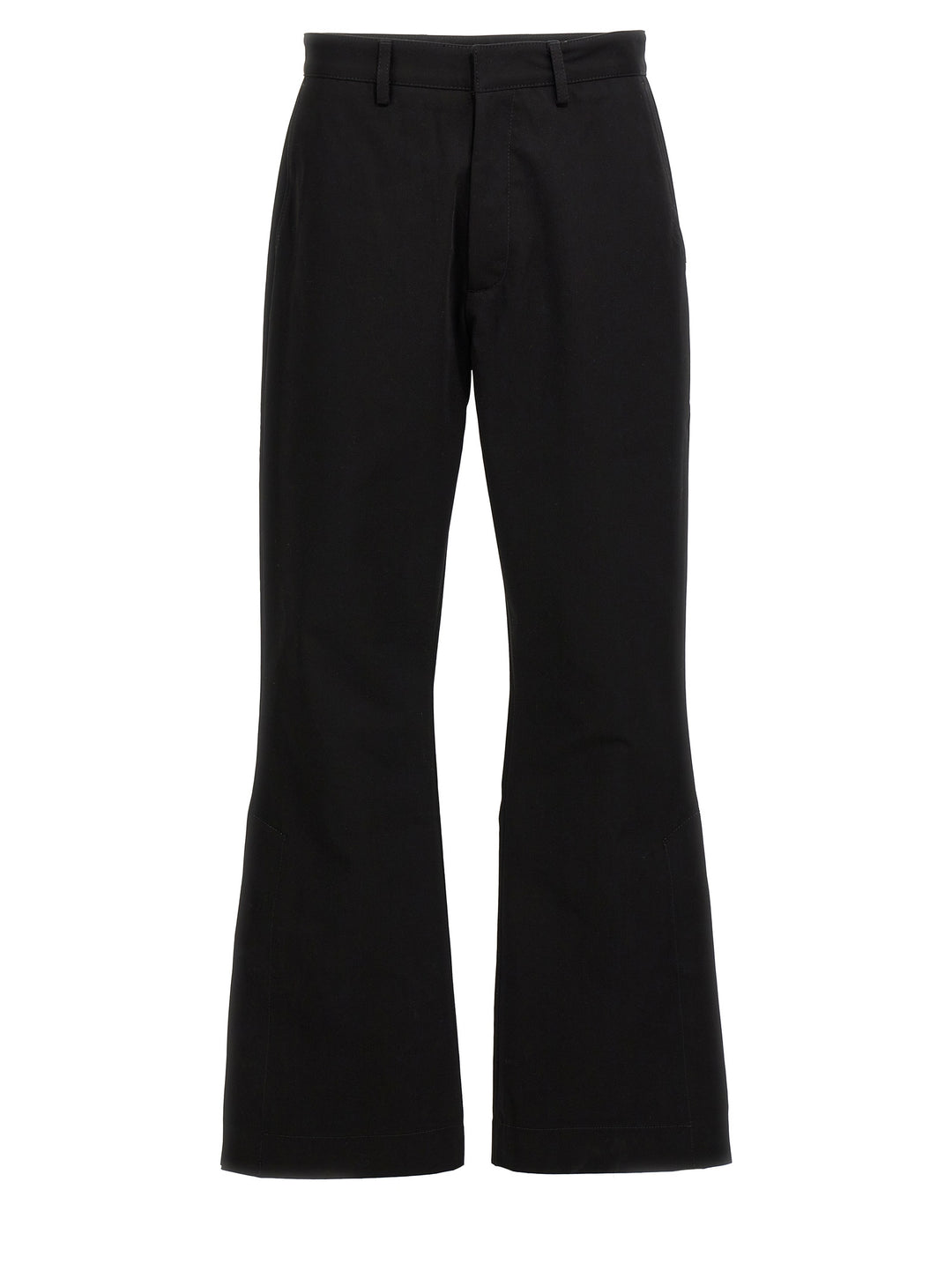 Chino Flare Pants Black