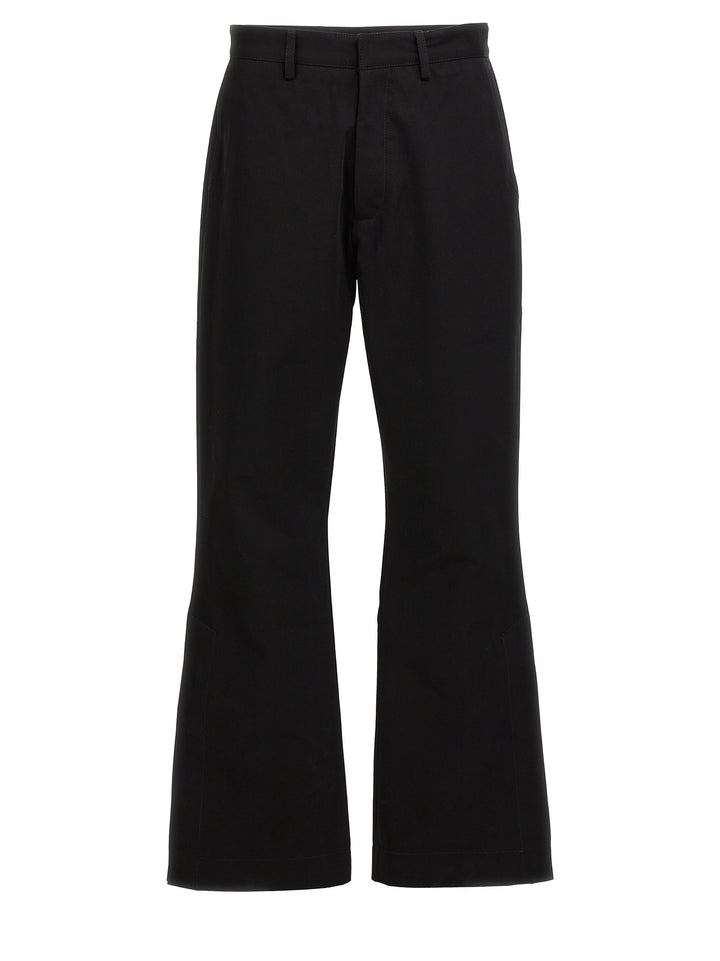 Chino Flare Pants Black