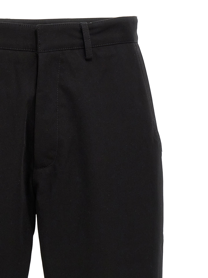 Chino Flare Pants Black