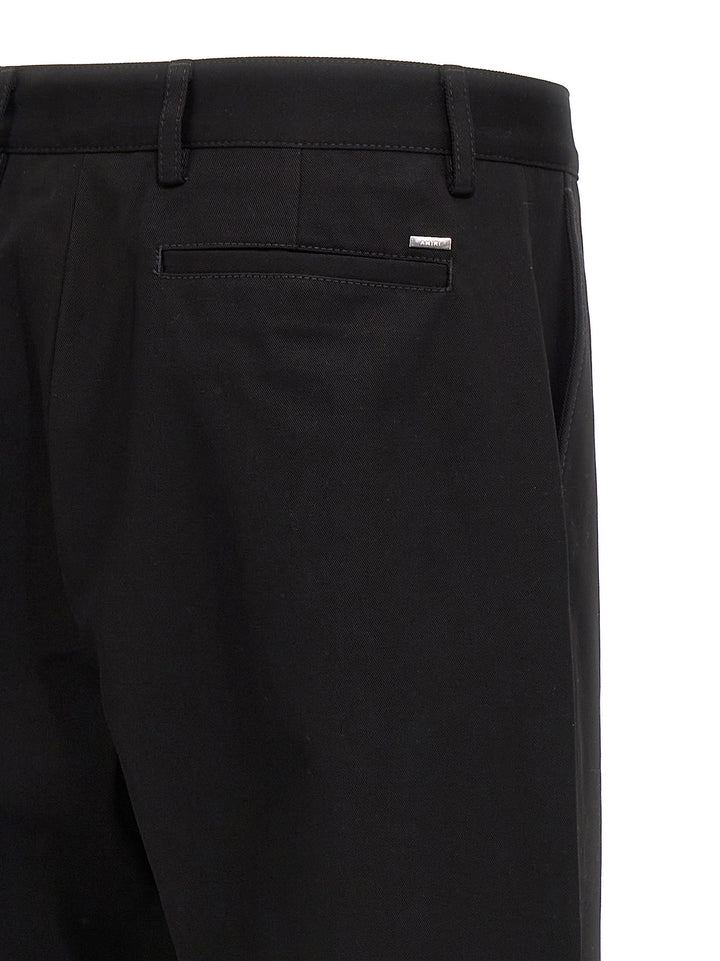 Chino Flare Pants Black