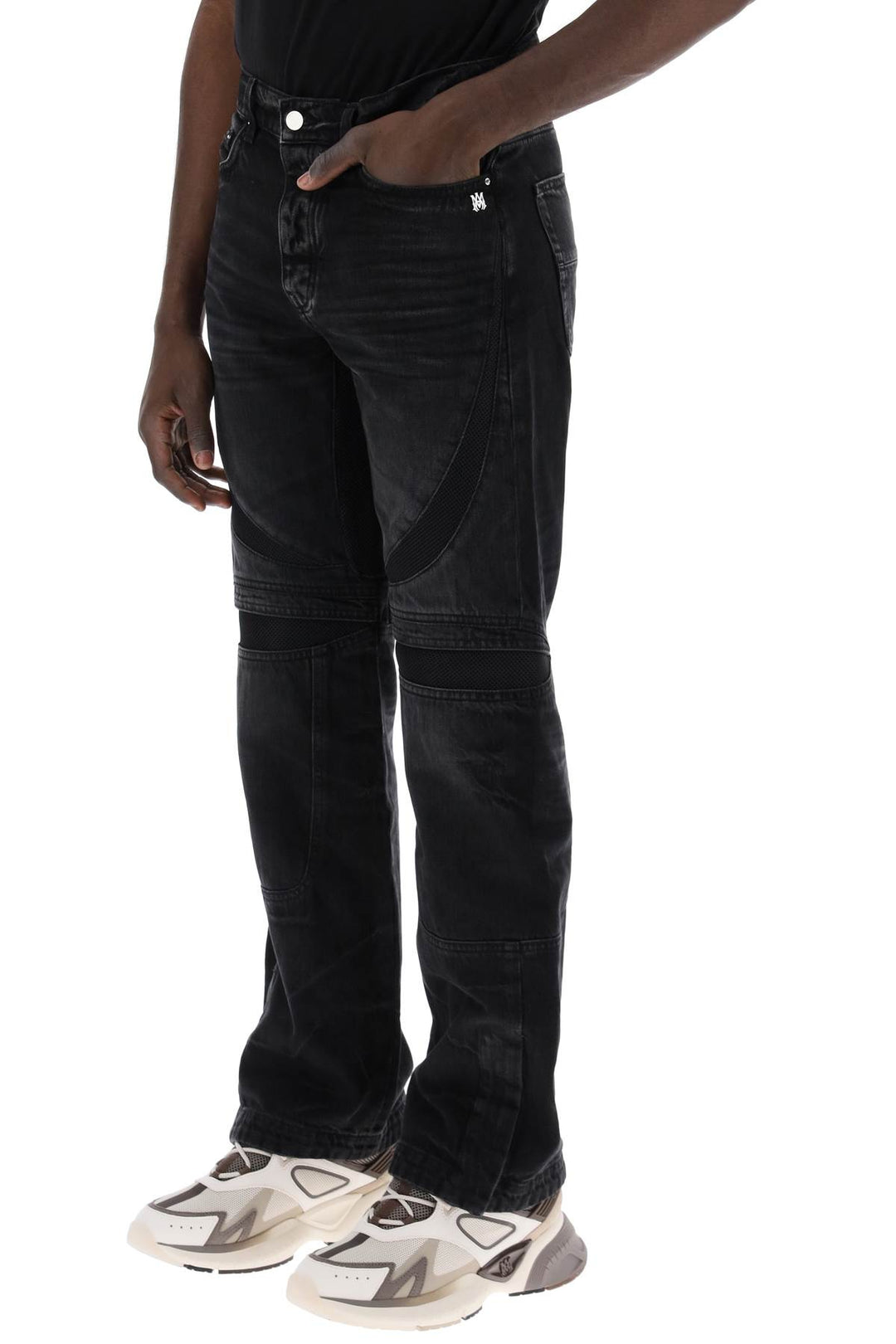 Mx 3 Jeans With Mesh Inserts