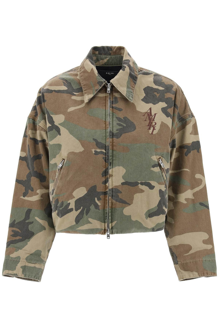 Giacca Camouflage Stile Workwear