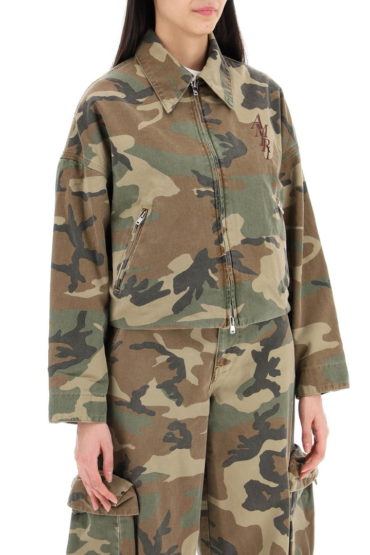 Giacca Camouflage Stile Workwear