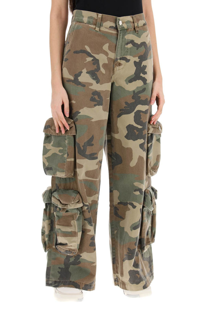 Pantaloni Baggy Cargo Camouflage