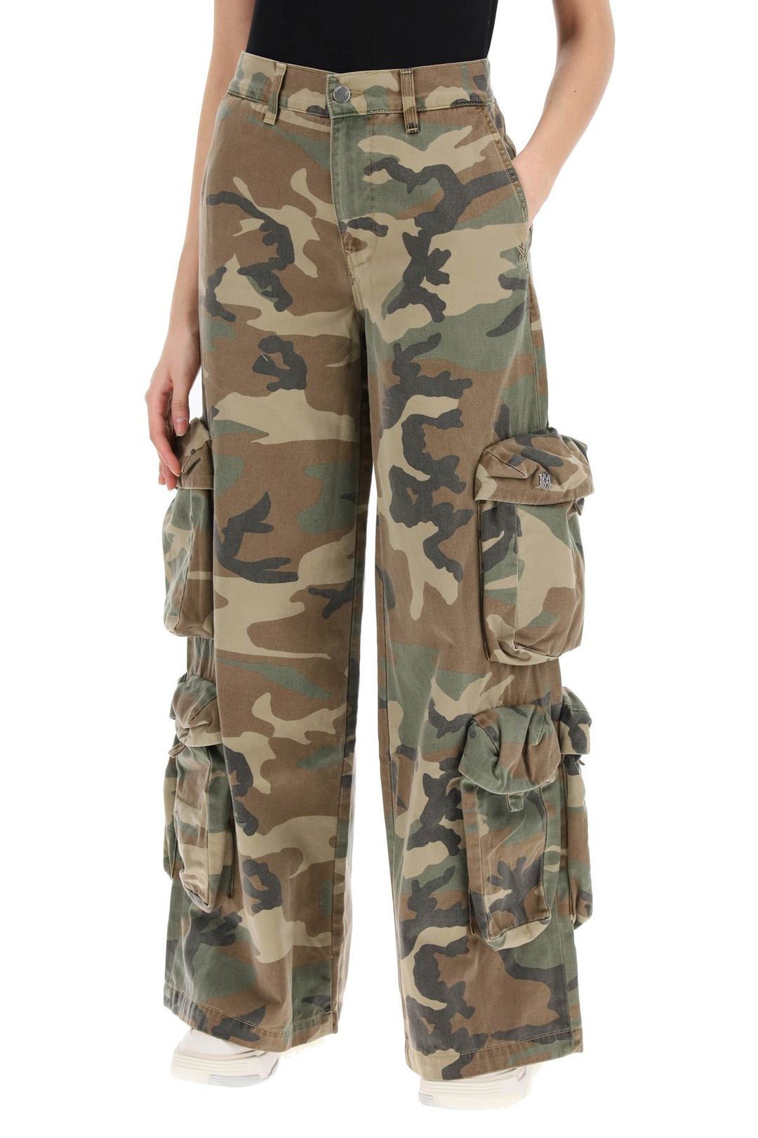 Pantaloni Baggy Cargo Camouflage