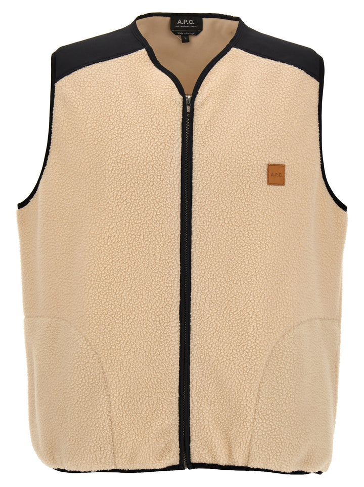 Nate Gilet White/Black