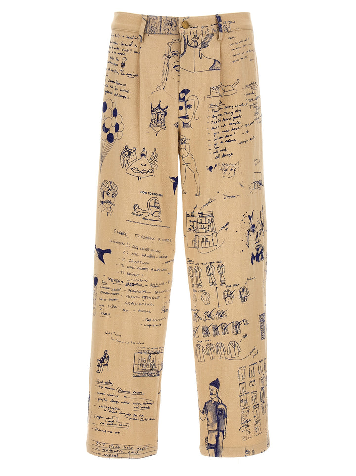 Doodles Jeans Beige