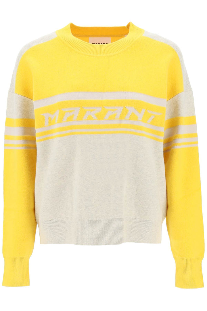 'Callie' Jacquard Logo Sweater