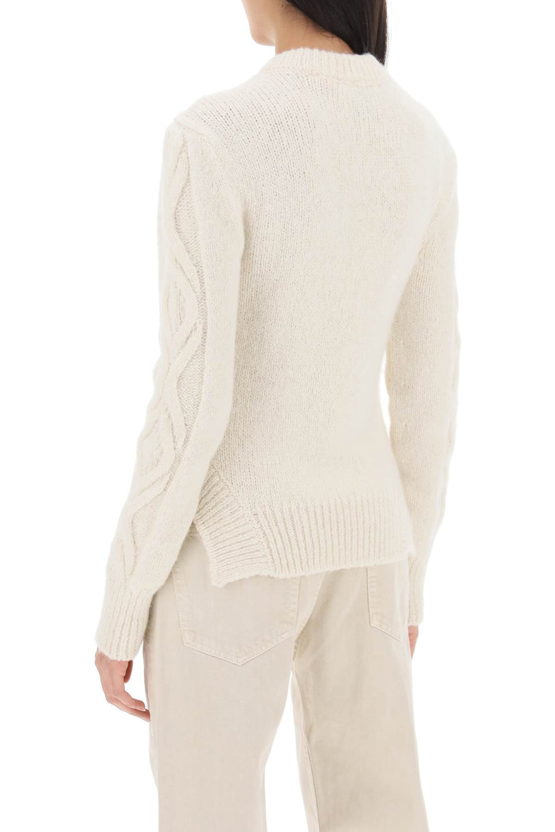 Elvy Cable Knit Sweater