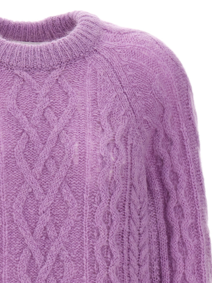 Elka Sweater, Cardigans Purple