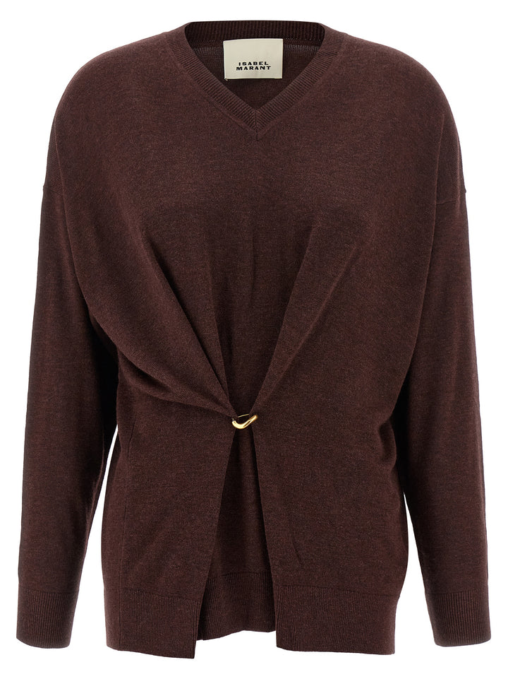 Isabel Marant Chiraz Sweaters and Cardigans - Bordeaux | 6863e67f15d2722c92d1eb27d3bd88f7fb0ec26b