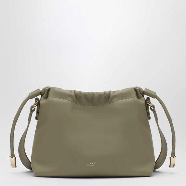Clay Green Ninon Mini Recycled Leather-Effect Bag