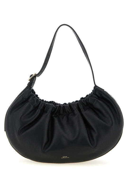 Ninon Hoop Shoulder Bags Black