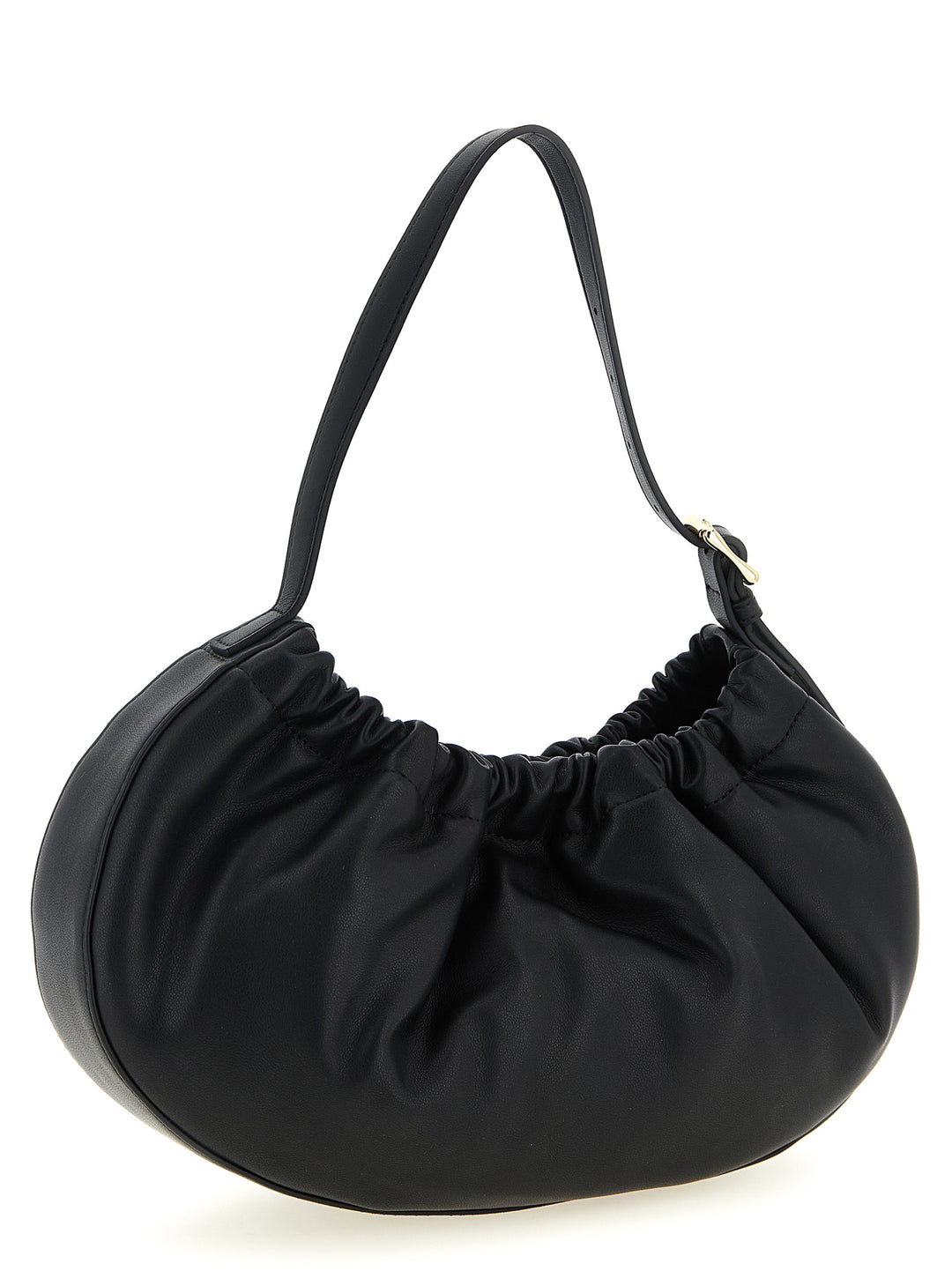 A.P.C. Ninon Hoop Shoulder Bags - Black | bb420885e1fb12a2f78a806480c476b601df7daa