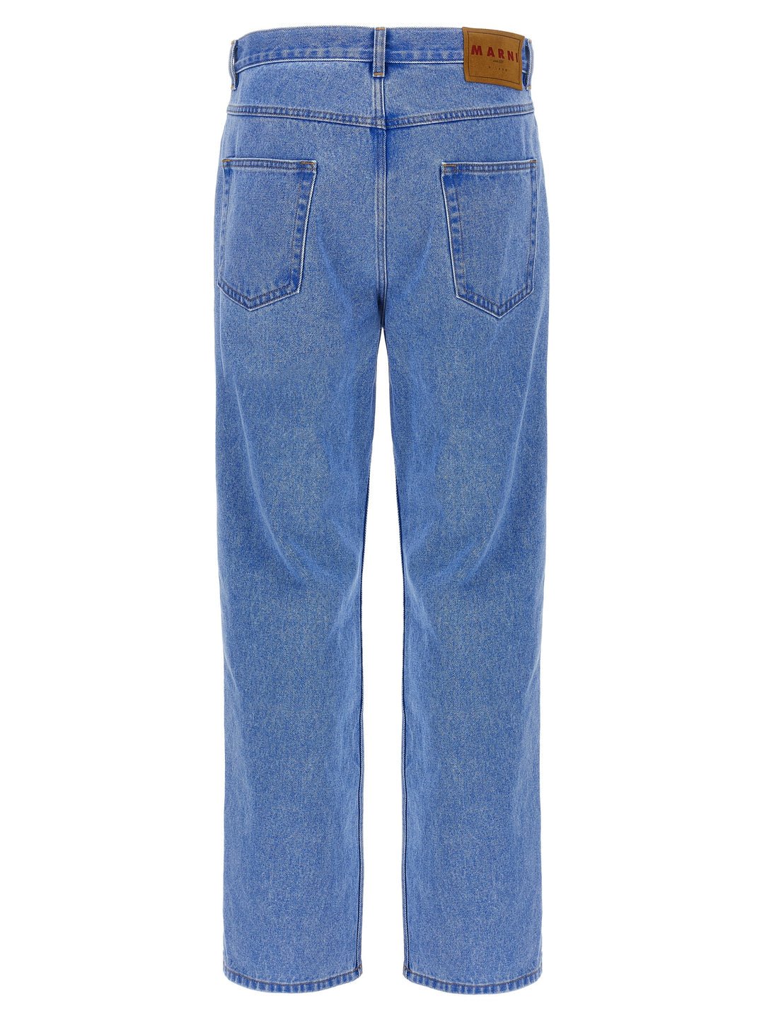 Marni Bleached Coated Jeans - Blue | f3e06102bc219066e06452ead3314697d6074722