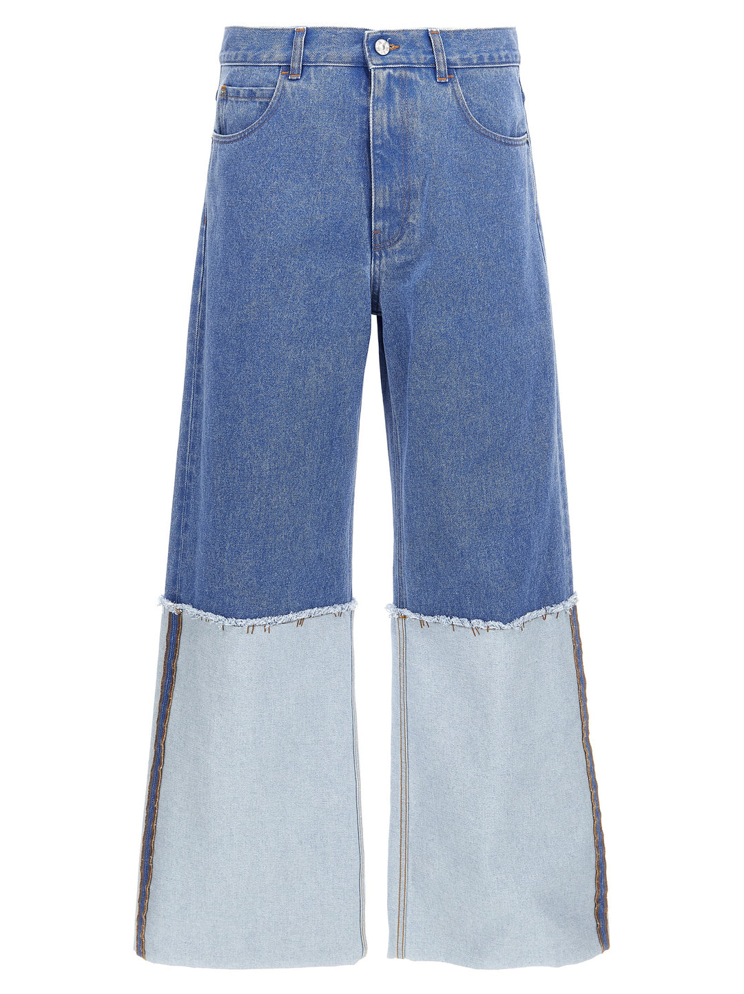 Maxi Turn-Up Jeans Light Blue