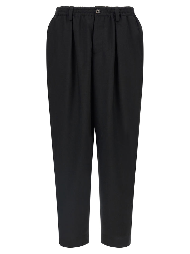 Marni Cropped Pants - Black | b00d3362f77994fce14a30be83e654db0427a4b8