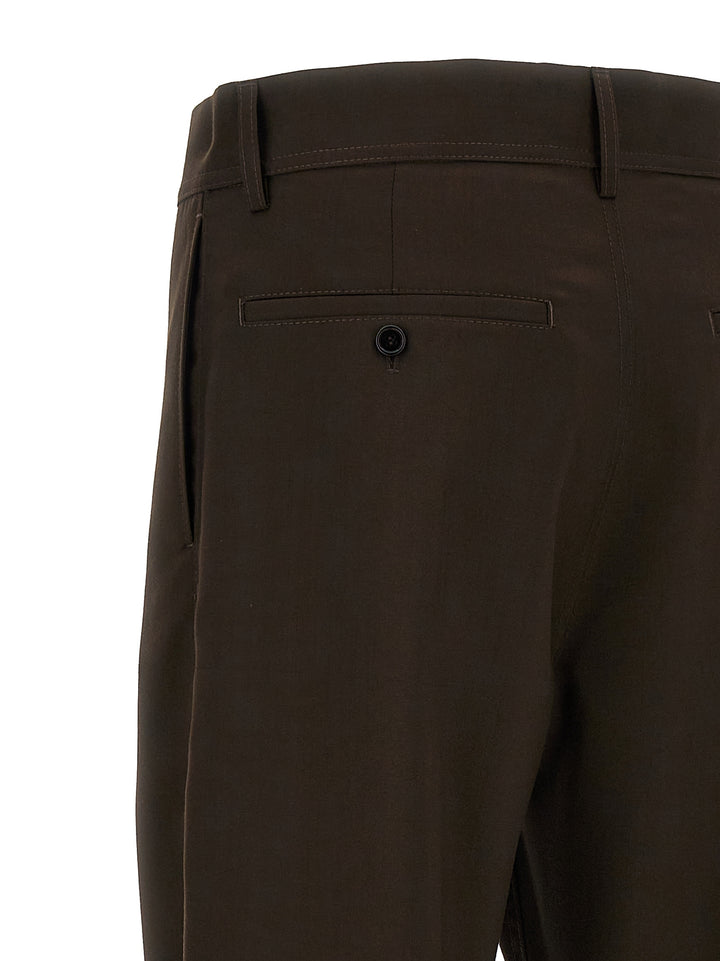 Wool Pants Brown