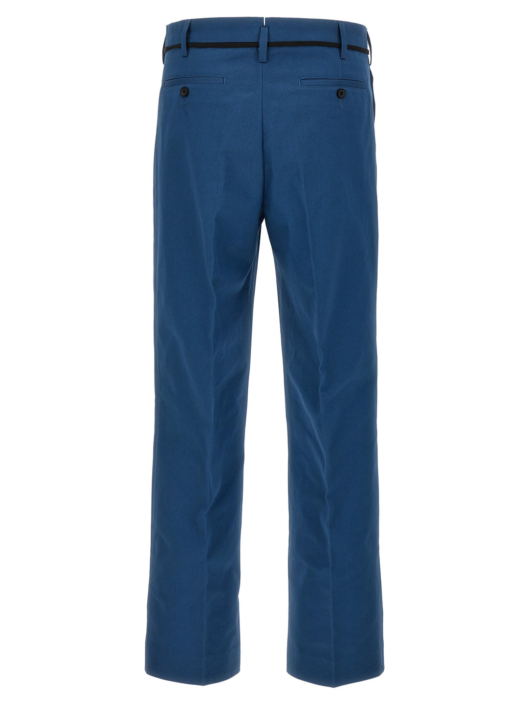 Gabardine Trousers Pants Blue