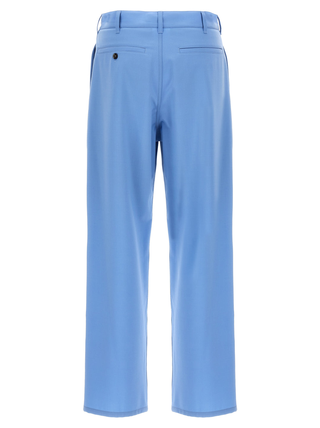 Logo Embroidery Pants Light Blue