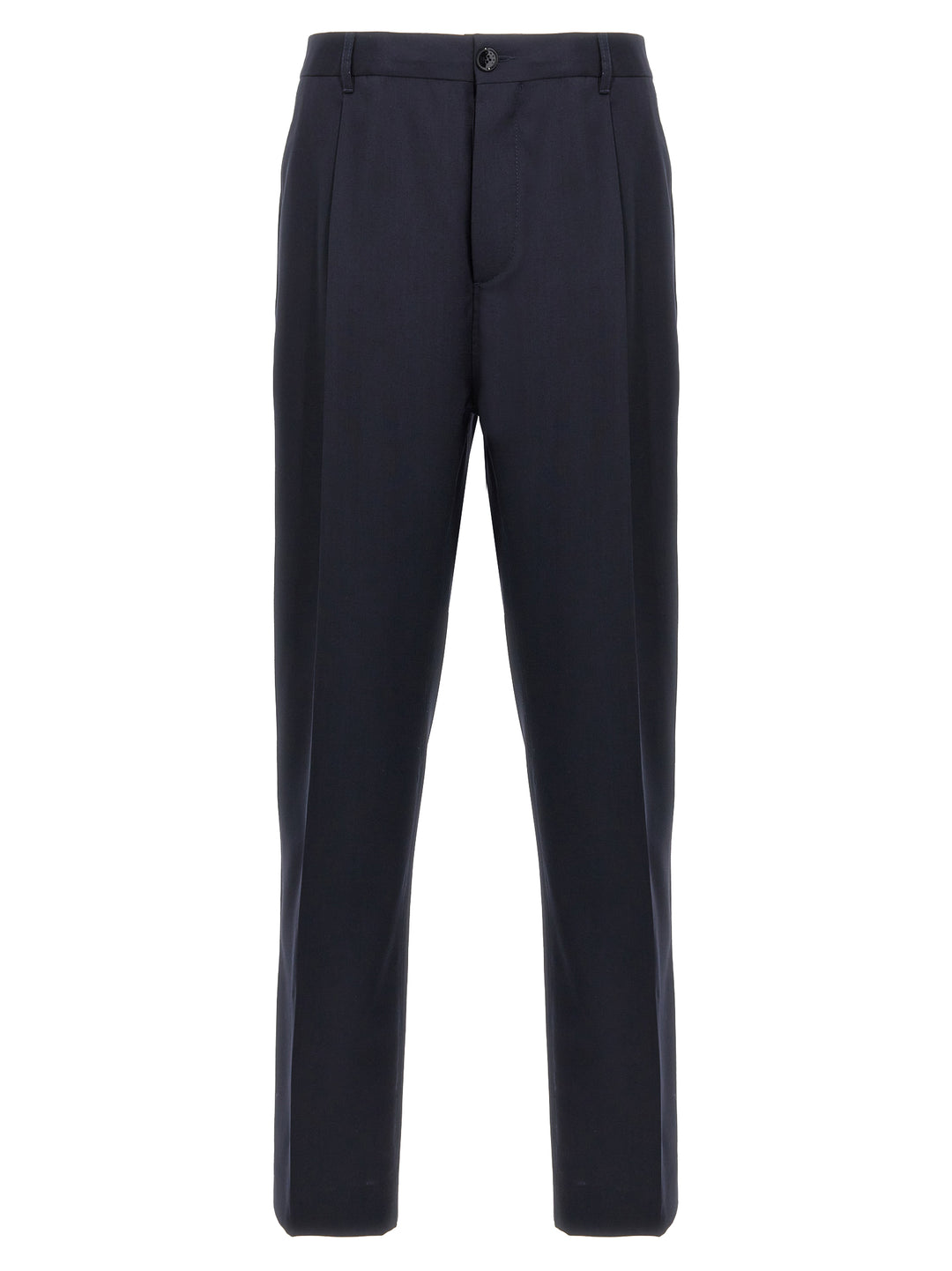 Wool Pants Blue