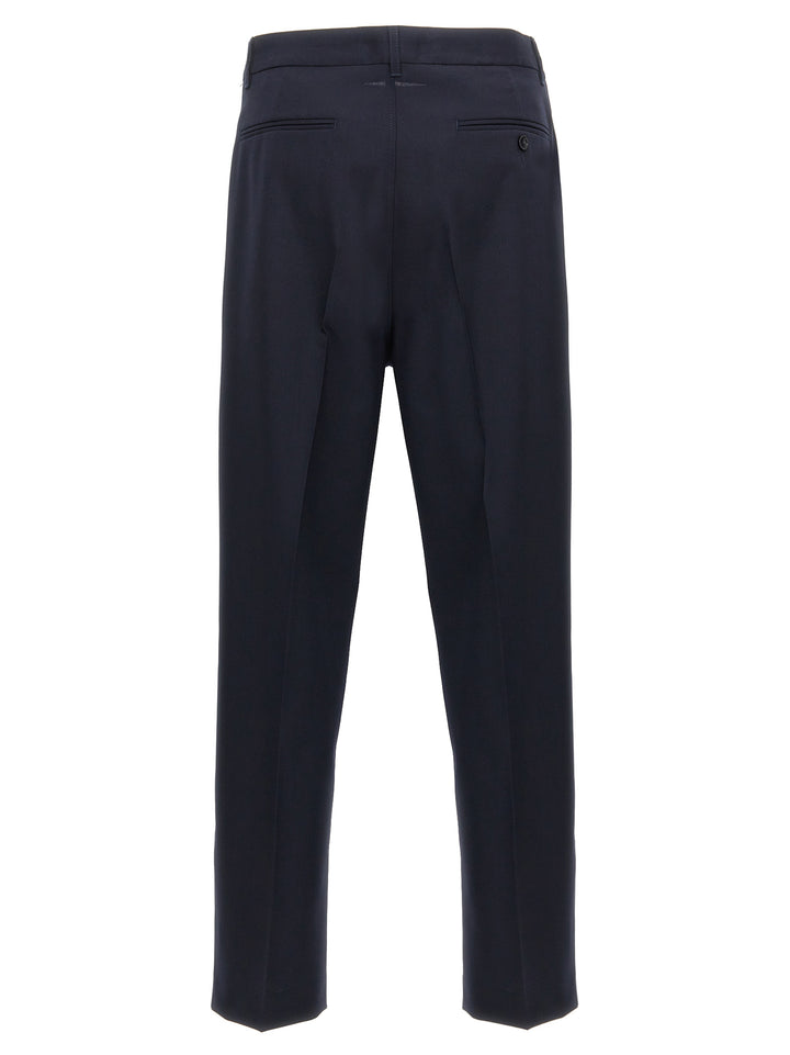 Wool Pants Blue