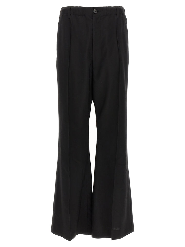 Marni Tropical Wool Pants - Black | 45fd95a2e9035aa84739d052b5338f34c4237a34