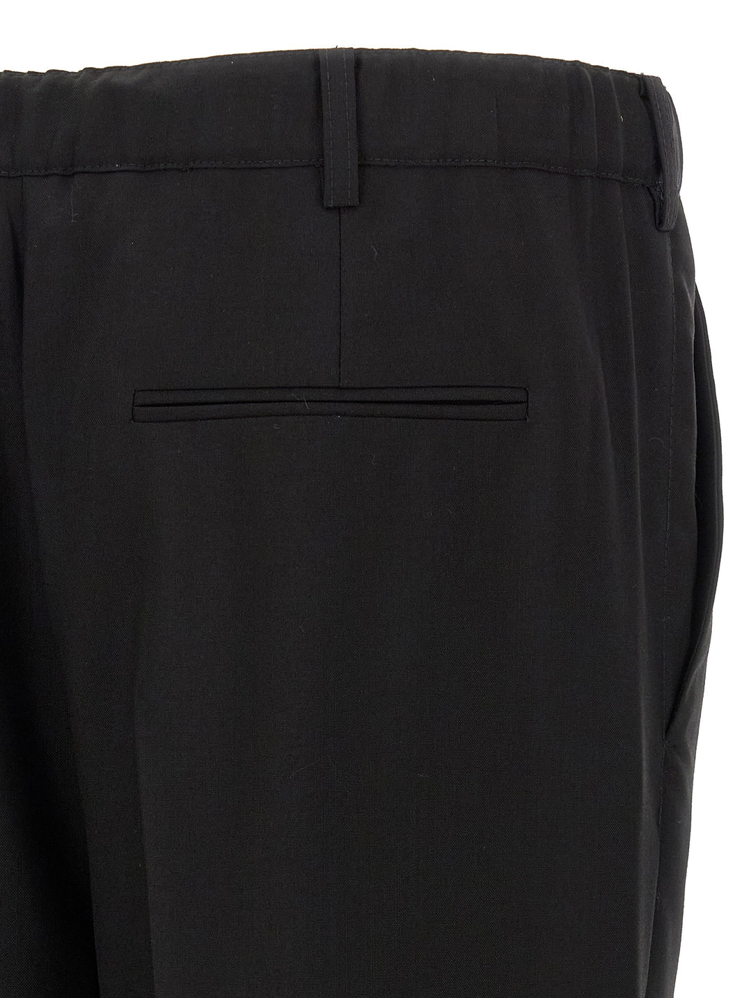 Marni Tropical Wool Pants - Black | 0b957040ab0c518bb67e09123ca53a2717dda45f