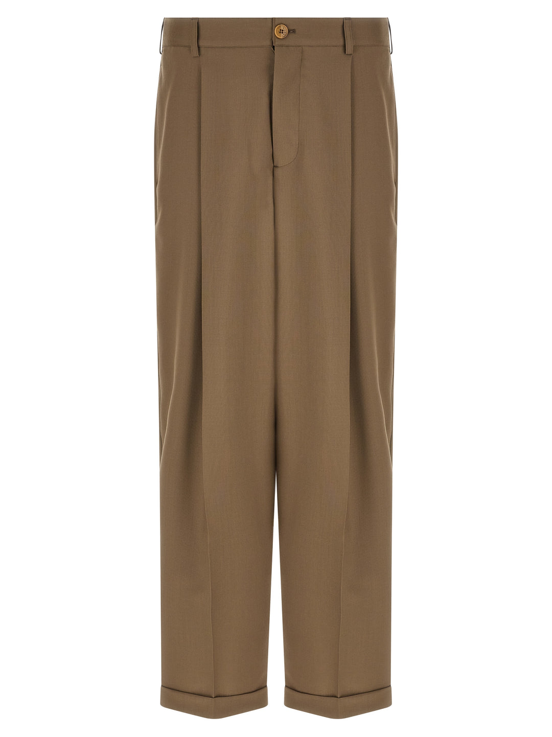 Marni Cool Wool Pants - Beige | 4fb97365789927a994d767a0199dca499f04a542