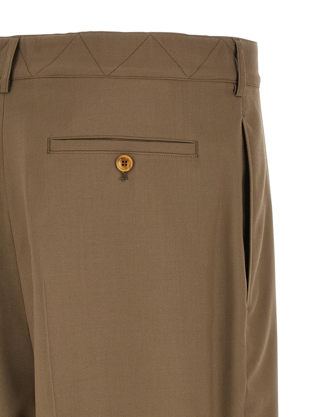 Marni Cool Wool Pants - Beige | 58f162c5e212f4e035675cc639e47ee99c9c1a6f