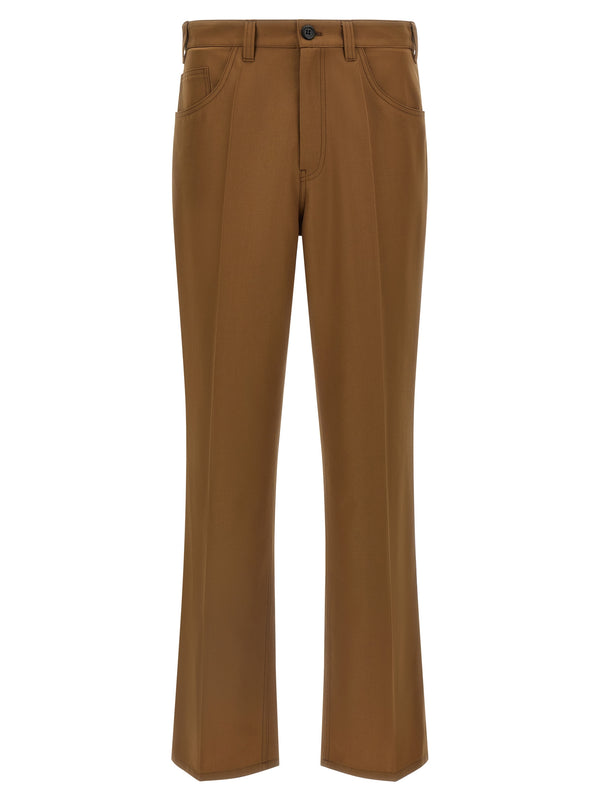 Five-Pocket Pants Brown