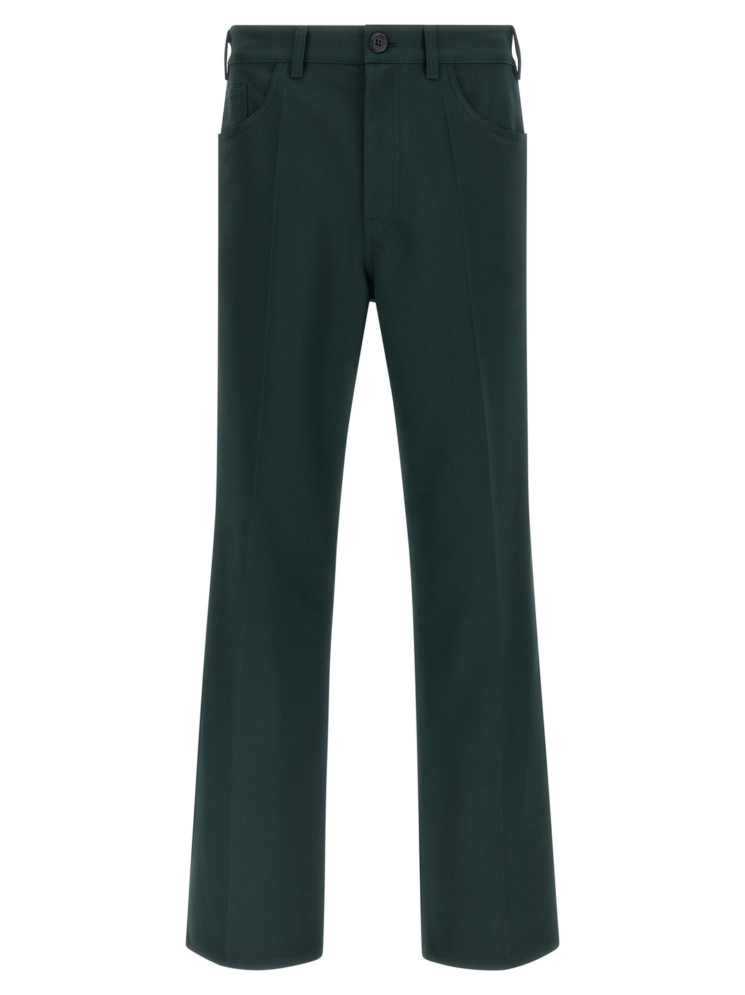 Marni Technical Twill Pants - Green | c873c0b937b4eedf66f7295308f77810413b10ab