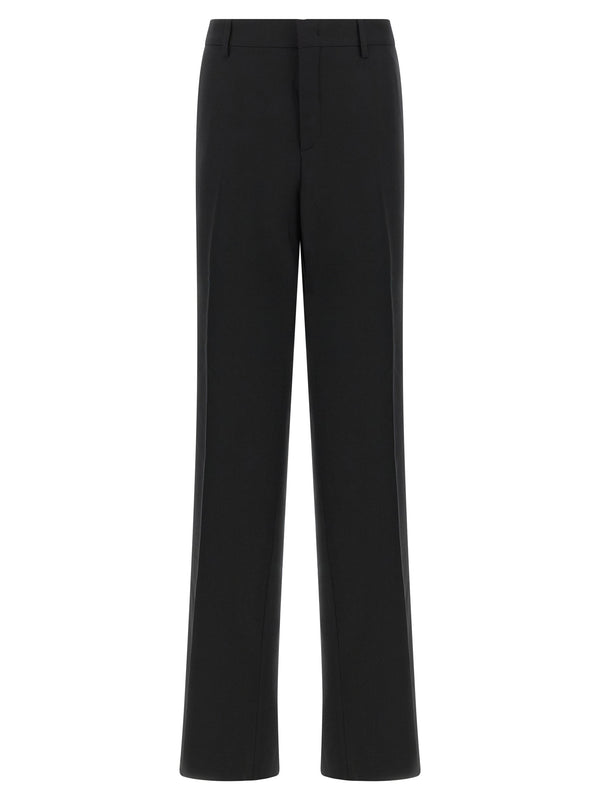 Tailored Trousers Pants Black