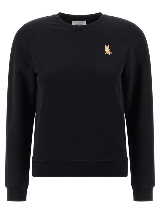 Lady Fox Sweatshirt Black
