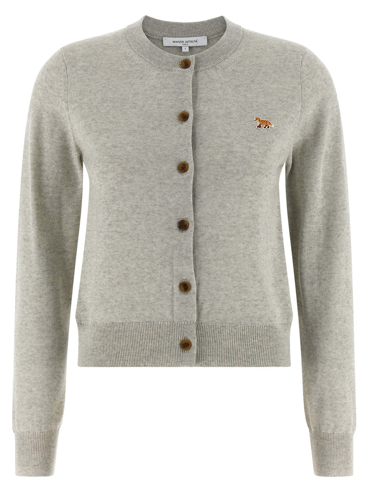 Maison Kitsune Baby Fox Sweaters and Cardigans - Gray | 25f96159dbd57fddd053a011ab2e441993fd6823
