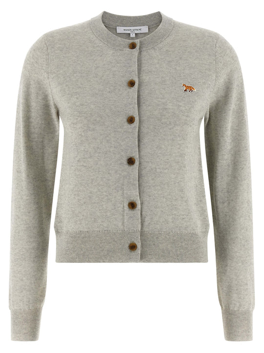 Baby Fox Sweaters And Cardigans Gray