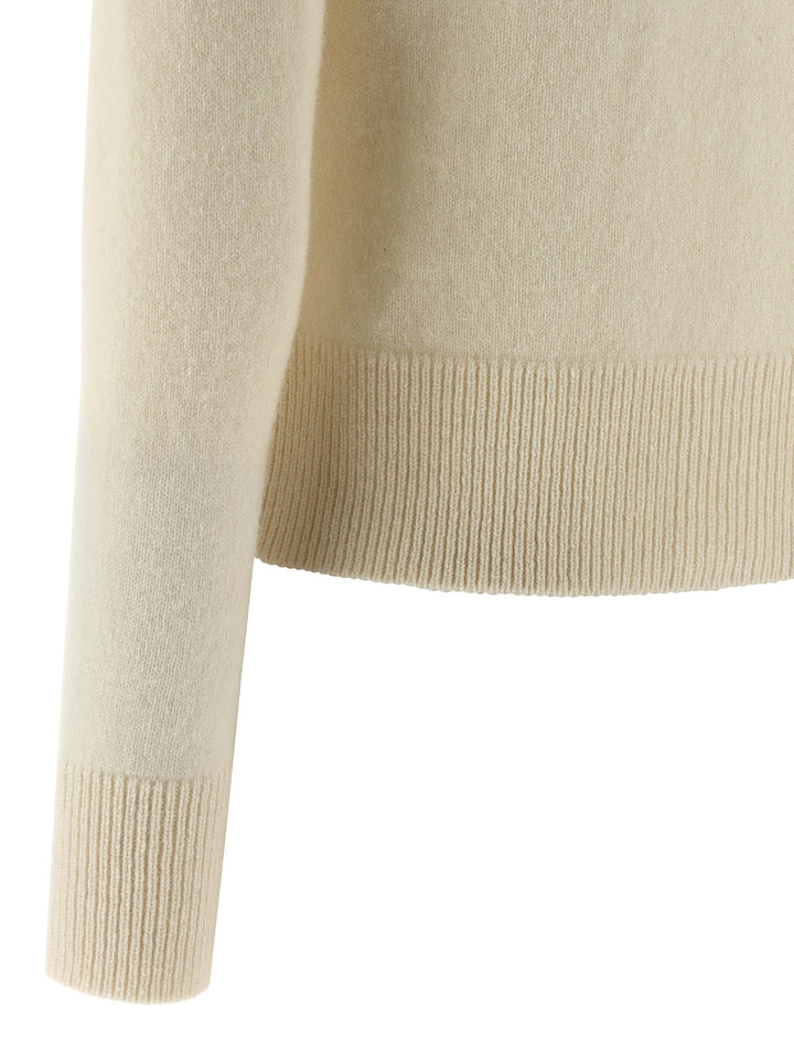 Maison Kitsune Baby Fox Sweaters and Cardigans - White | 40546969499bbbfb043c7c82a6fff4edd6e30f09