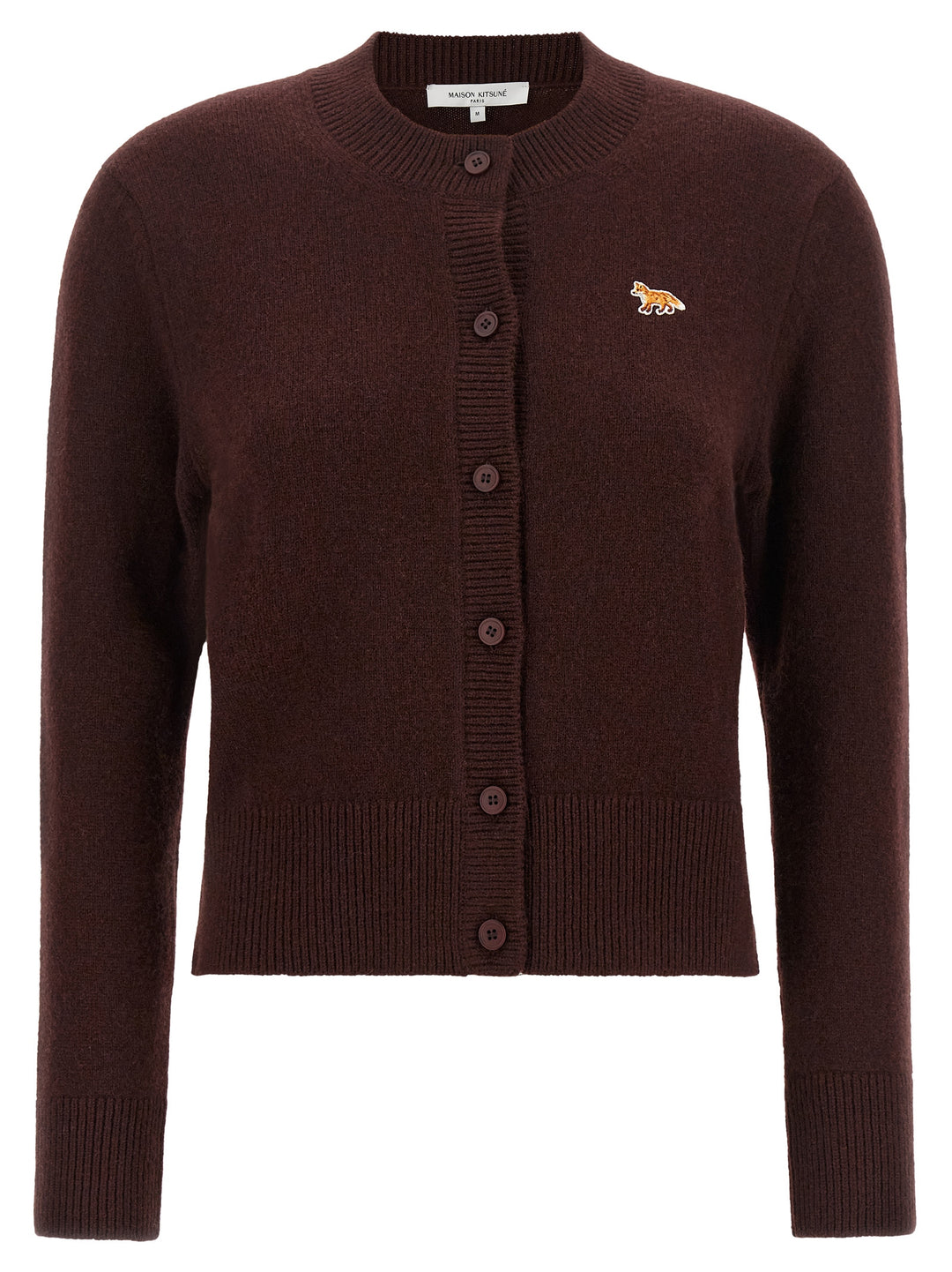 Maison Kitsune Baby Fox Sweaters and Cardigans - Brown | a6c75be33dce8c095b6839bbd75eb51d6edb1752