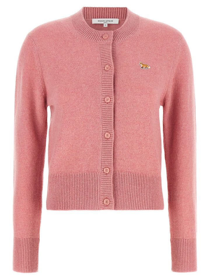 Maison Kitsune Baby Fox Sweaters and Cardigans - Pink | cb836af260dc1f707a1275409a1507b034252712