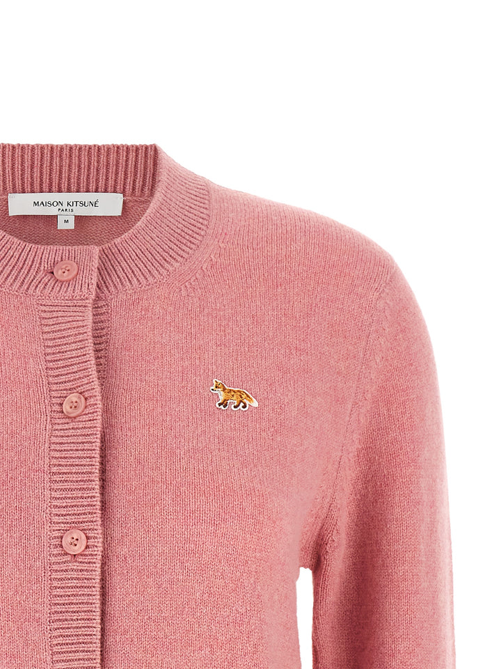 Maison Kitsune Baby Fox Sweaters and Cardigans - Pink | e5ea0761be30232eb48459a56ff02527fe66f694