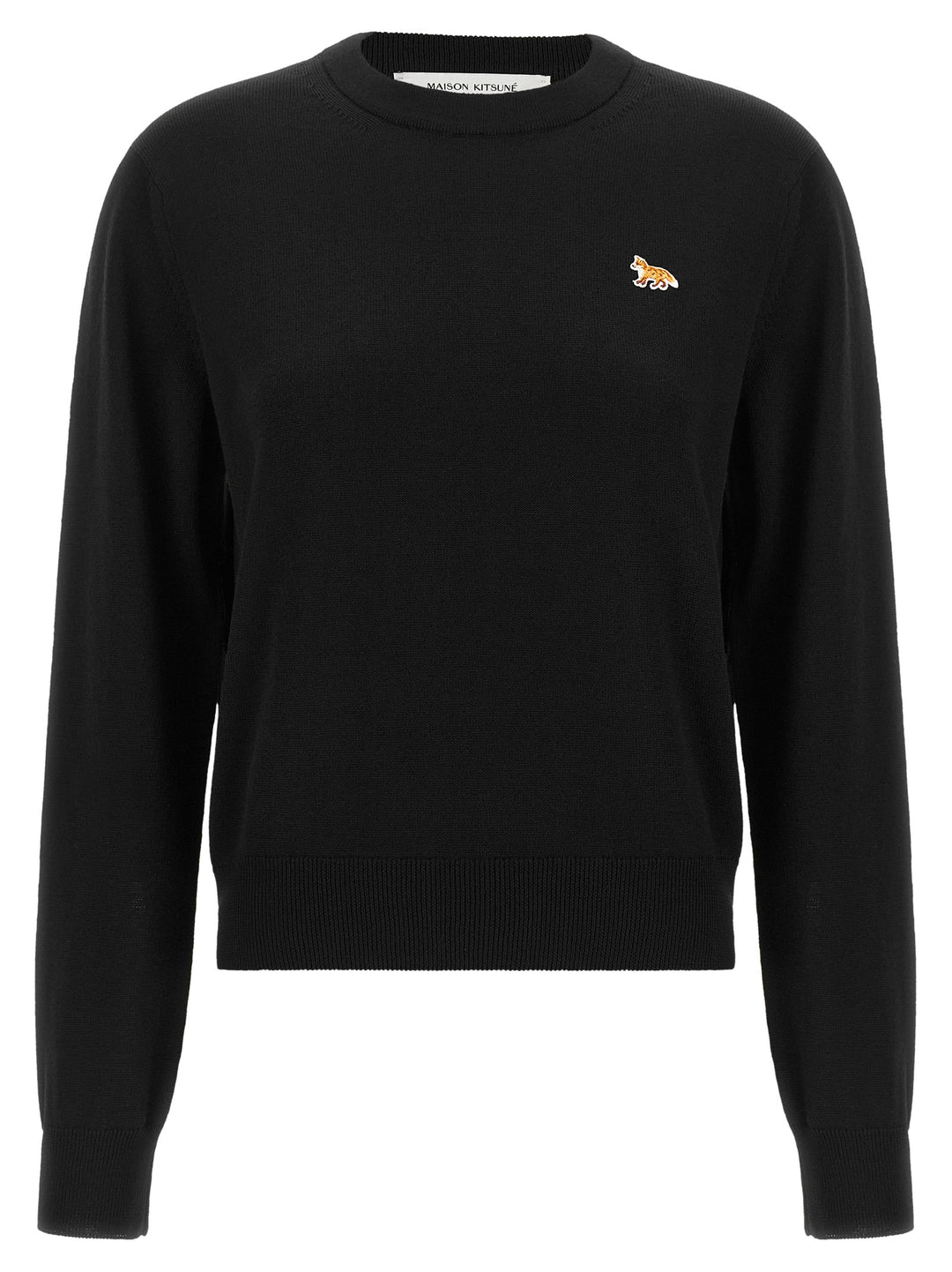 Maison Kitsune Baby Fox Sweaters and Cardigans - Black | 283d3d7cc678bdb2993b2ff56022b881041e98d8