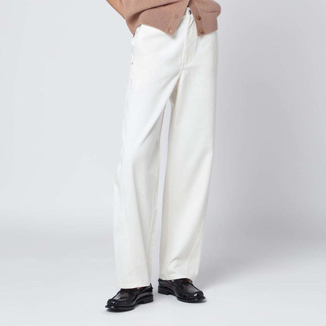 Maison Kitsuné Pants - White | 653e8a9e3fe996f692f062eb91387044e330df5b