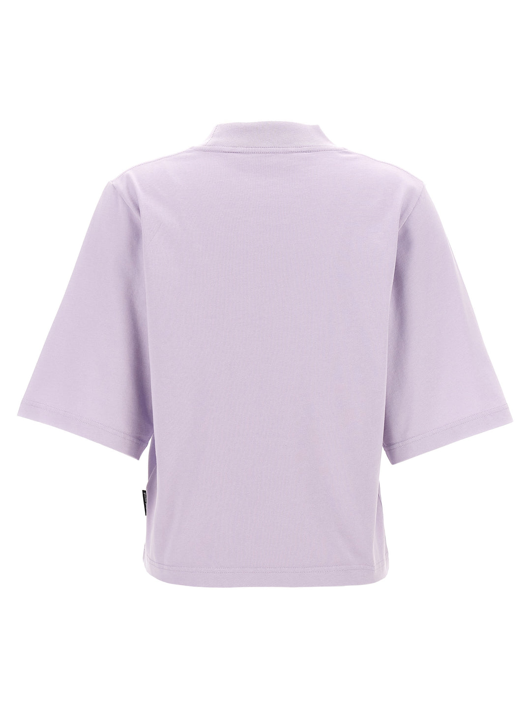 Neck Logo T-Shirt Purple