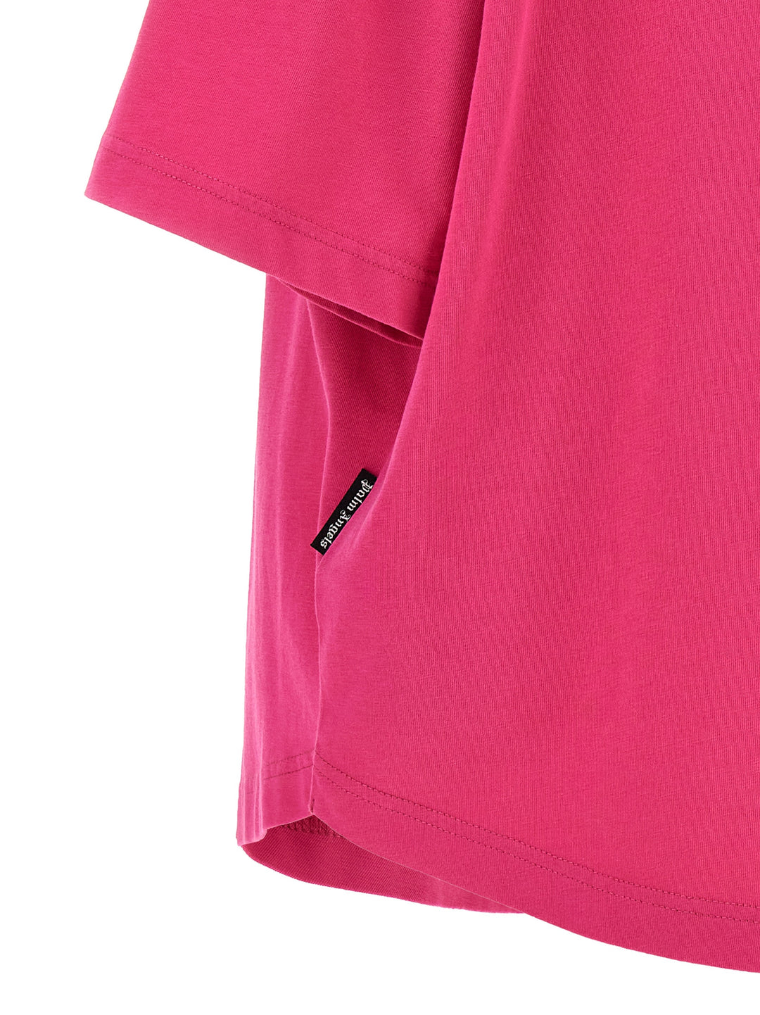 Neck Logo T-Shirt Fuchsia