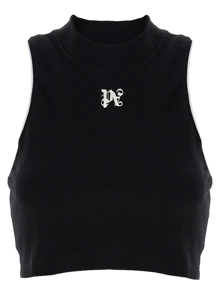 Pa Monogram Tops White/Black