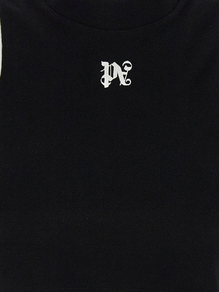 Pa Monogram Tops White/Black